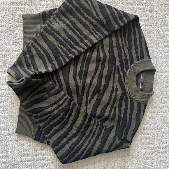 Proenza Schouler Tiger Jacquard Sweater XS - Picture 9 of 9